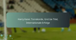 Harry Kane: Torrekorde, Große Titel, Internationale Erfolge
